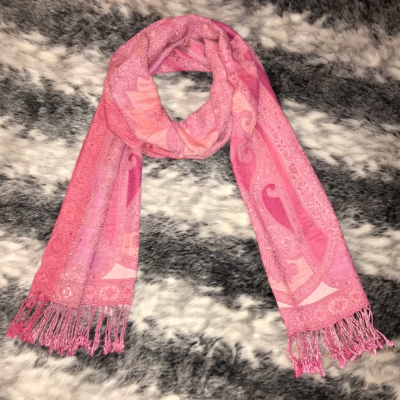 Pink Pashmina - Picture 2 of 5